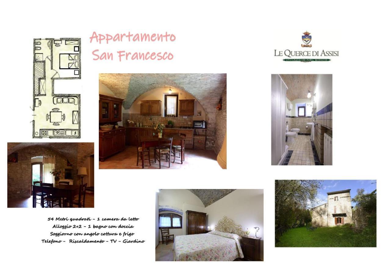 Agriturismo Le Querce Di Assisi Villa Exteriör bild