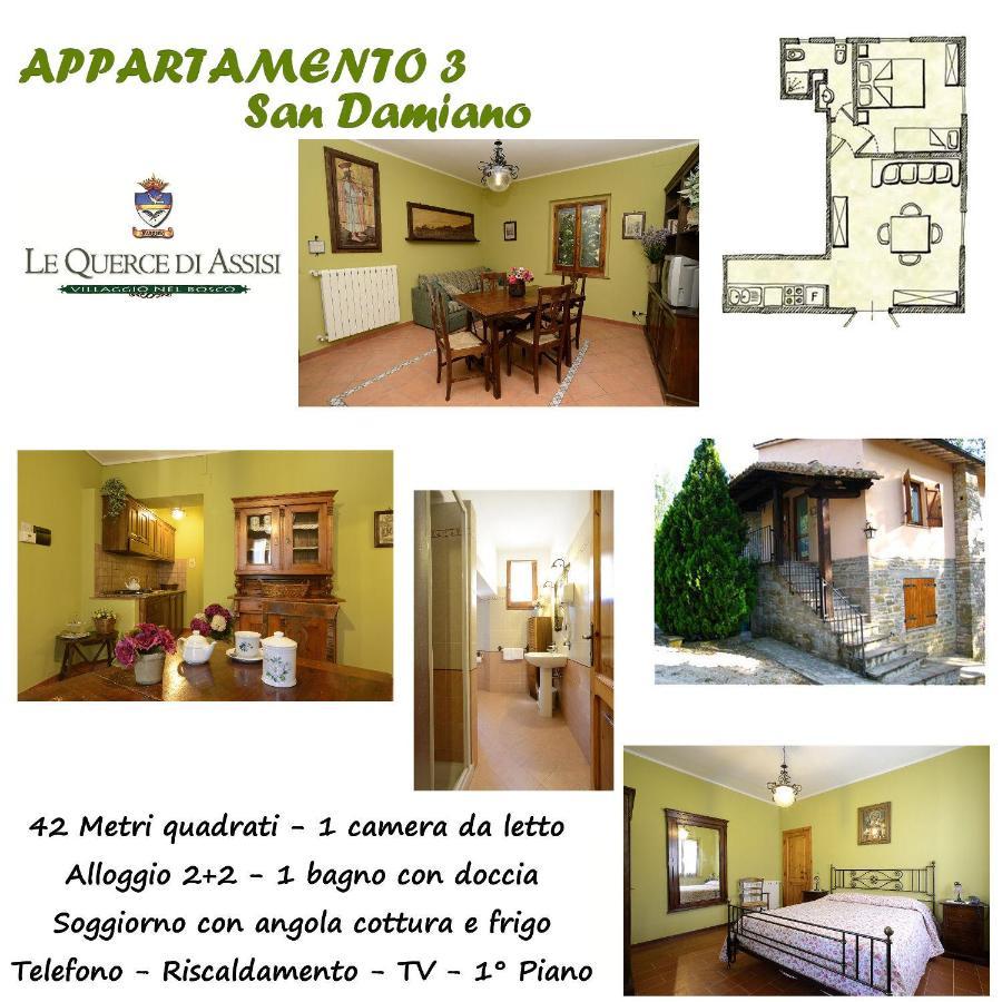 Agriturismo Le Querce Di Assisi Villa Exteriör bild